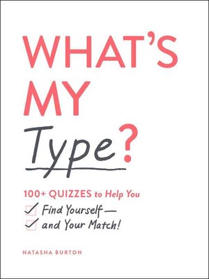cover image of What's My Type?